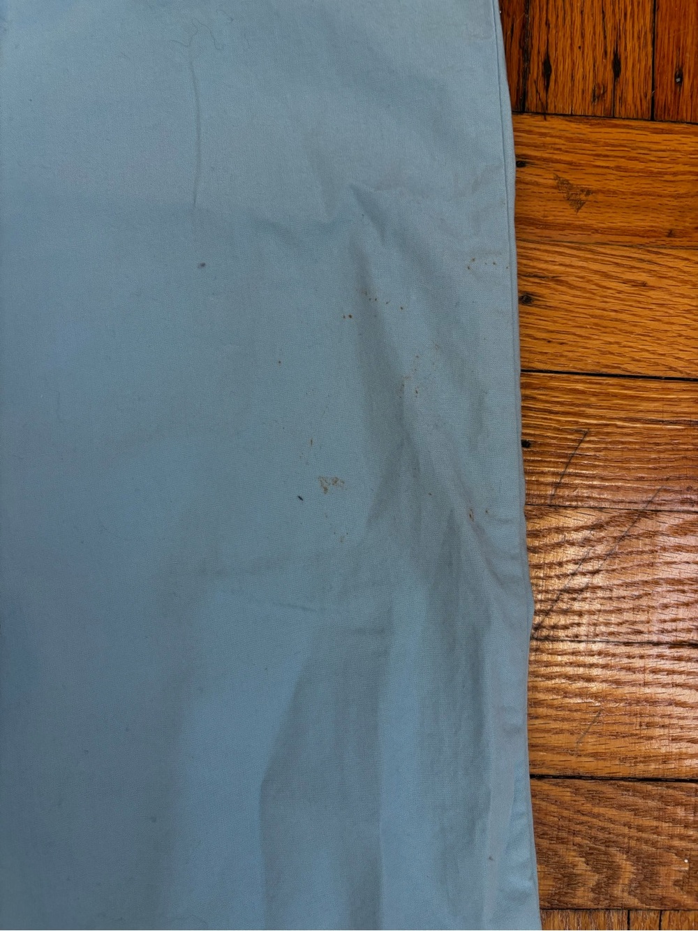Light Blue Drawstring Capri Pants - Picture 5 of 5